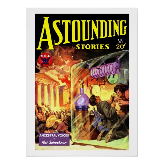 Erstaunliche Geschichten (Dezember 1933) Poster (Vorderseite)