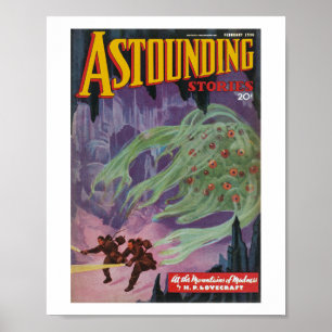 Erstaunliche Geschichten (Feb, 1936) Poster