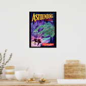 Erstaunliche Geschichten - Feb 1936a_Pulp Art Poster (Küche)