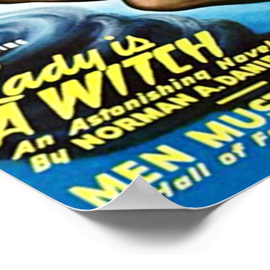 Erstaunliche Geschichten Hexendecke Poster (Ecke)