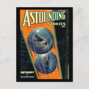 Erstaunliche Geschichten - März 1936a_pulp Art Postkarte