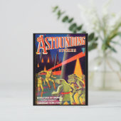 Erstaunliche Geschichten über Super Science April Postkarte (Stehend Vorderseite)