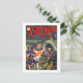 Erstaunliche Geschichten über Super-Science Fictio Postkarte (Stehend Vorderseite)