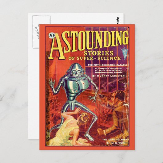 Erstaunliche Geschichten über Super Science Jan 19 Postkarte (Vorne/Hinten)