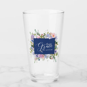 Erstaunliche Gnade floral Glas