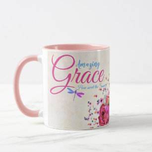 Erstaunliche Gnade Frühlingsblumen   Tasse