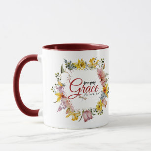 Erstaunliche Gnade Frühlingsblumen  Tasse