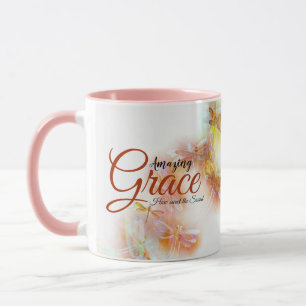 Erstaunliche Gnade Wasserfarben Libellen Tasse