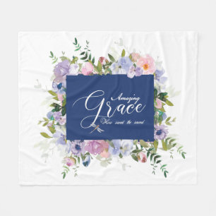 Erstaunliche Gnadenblume Fleecedecke