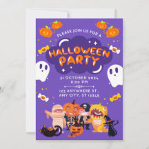 Erstaunliche Halloween-Party-Einladung