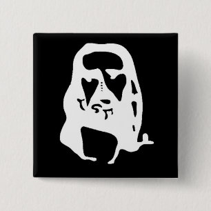 Erstaunliche Jesus-Christus-Optische-Täuschung Button