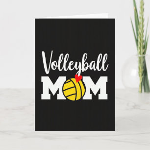 Erstaunliche Karte für Volleyball-Mamas