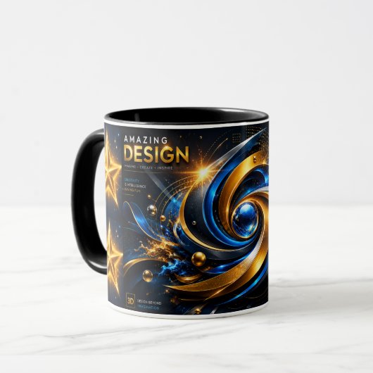 Erstaunliche Kosmische Wirbel Sternenexplosion Abs Tasse (Vorderseite Links)