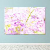 Erstaunliche Lilac-Blume Leinwanddruck (Insitu (Holzboden))