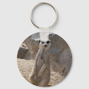 Erstaunliche Meerkatze Schlüsselanhänger