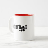 Erstaunliche menschliche Benutzeroberfläche - Natt Zweifarbige Tasse (Vorderseite Links)