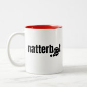 Erstaunliche menschliche Benutzeroberfläche - Natt Zweifarbige Tasse (Links)