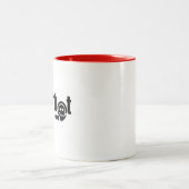 Erstaunliche menschliche Benutzeroberfläche - Natt Zweifarbige Tasse (Mittel)