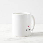 Erstaunliche Mutter Muttertag Name Zitat Kaffeetasse (VorderseiteRechts)