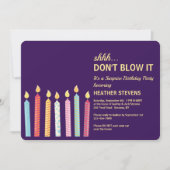 Erstaunliche Party Einladung (Vorderseite)