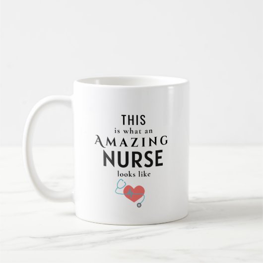 Erstaunliche Pflegekraft Personalisiert Kaffeetasse (Links)
