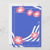 Erstaunliche Pool-Party Einladung (Rückseite)