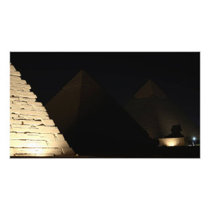 Erstaunliche Pyramiden Fotodruck