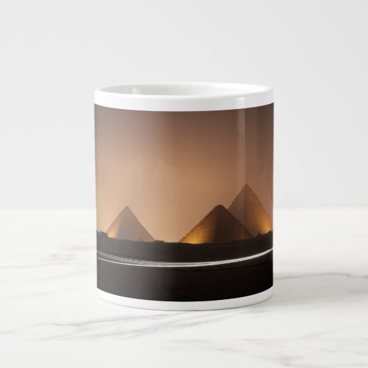 Erstaunliche Pyramiden Jumbo-Tasse (Vorderseite)