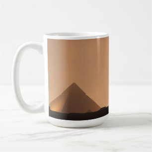 Erstaunliche Pyramiden Kaffeetasse