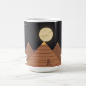 Erstaunliche Pyramiden  Kaffeetasse (Mittel)