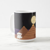 Erstaunliche Pyramiden  Kaffeetasse (Vorderseite Links)