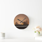 Erstaunliche Pyramiden Runde Wanduhr (Zuhause)
