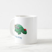 Erstaunliche Raketen-Schildkröte Kaffeetasse (Vorderseite Links)