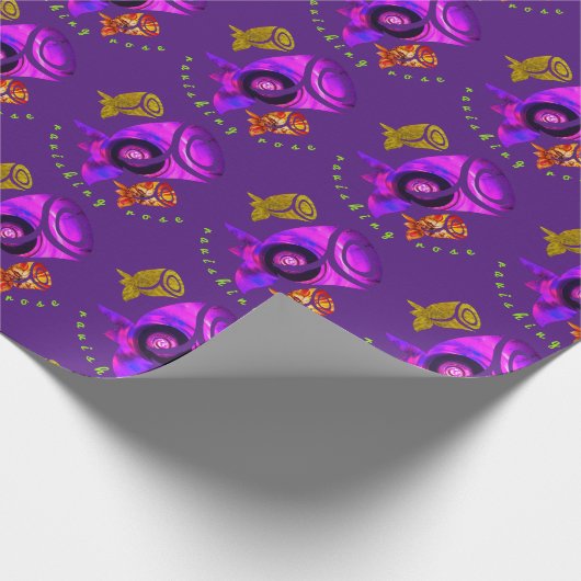 erstaunliche Rose Geschenkpapier (Ecke)