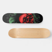 Erstaunliche Rose Skateboard (Horizontal)
