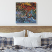 Erstaunliche rote Patches Leinwanddruck (Insitu (Schlafzimmer))