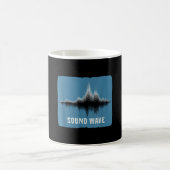 Erstaunliche Schallwellenrede Kaffeetasse (Mittel)