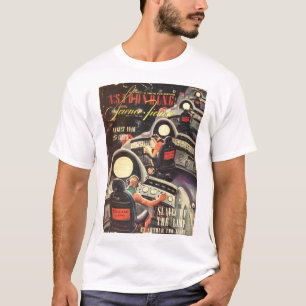 Erstaunliche Science Fiction_August 1946_Pulp Art T-Shirt