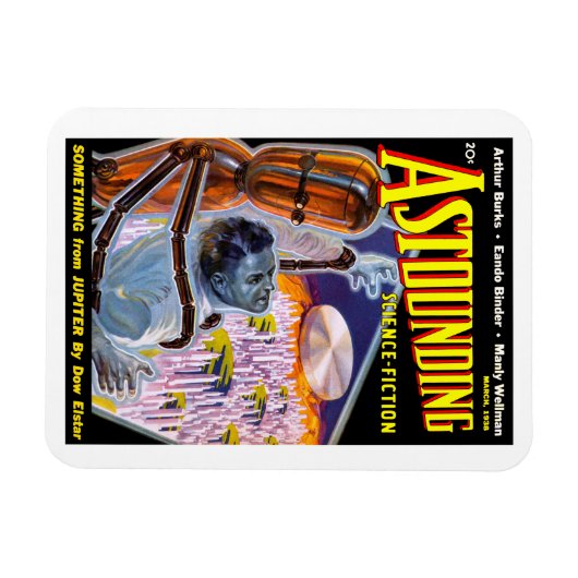 Erstaunliche Science Fiction (März 1938) Magnet (Horizontal)