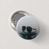 Erstaunliche Sonnenbrillen Button (Vorne & Hinten)
