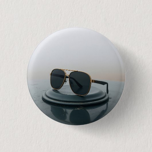 Erstaunliche Sonnenbrillen Button (Vorderseite)