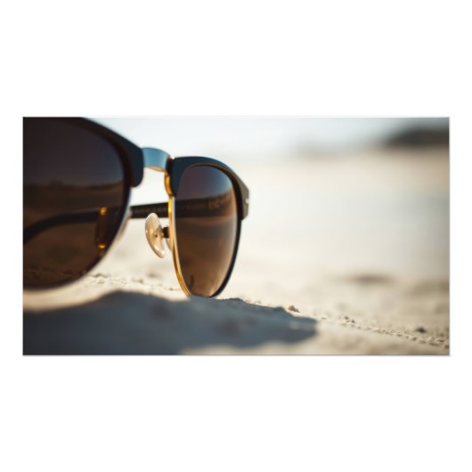 Erstaunliche Sonnenbrillen Fotodruck (Vorne)