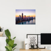 Erstaunliche Stadt Poster (Heimbüro)