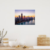 Erstaunliche Stadt Poster (Küche)