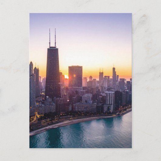 Erstaunliche Stadt Postkarte (Vorderseite)