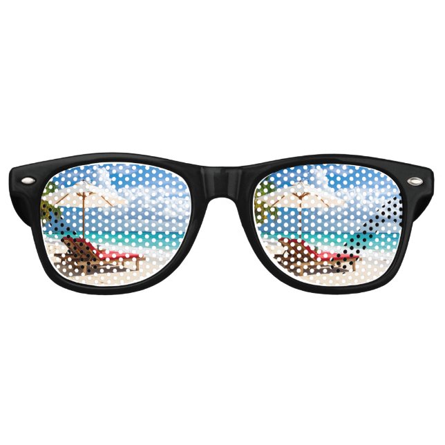 Erstaunliche Strand Partybrille (Vorderseite)