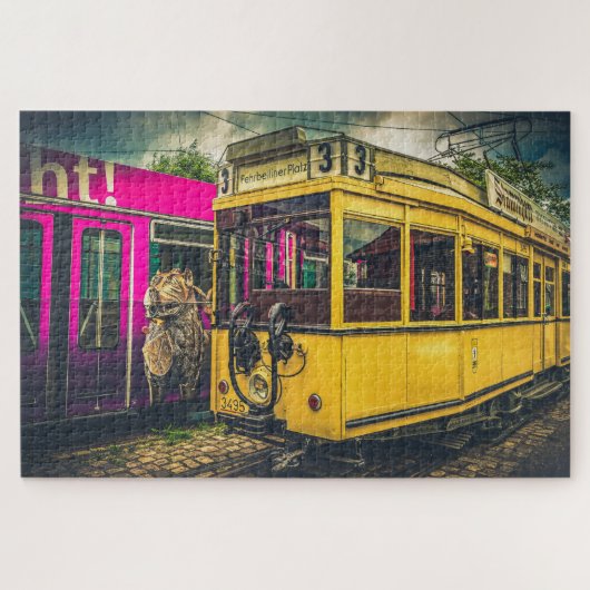 Erstaunliche Straßenbahn Puzzle (Horizontal)