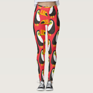 Erstaunliche Tukane Vögel Leggings