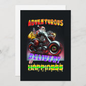 Erstaunliche Zufriedenheit Ankündigung (Vorne/Hinten)