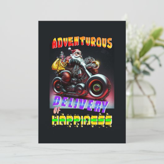 Erstaunliche Zufriedenheit Dankeskarte (Stehend Vorderseite)